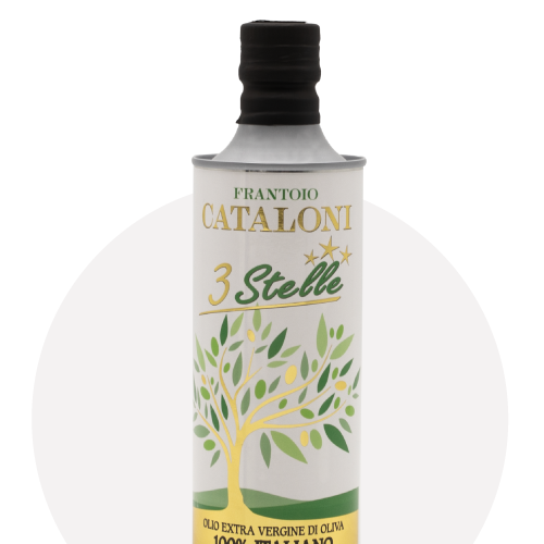 Olio Extra Vergine di Oliva 100% Italiano “3 Stelle”
